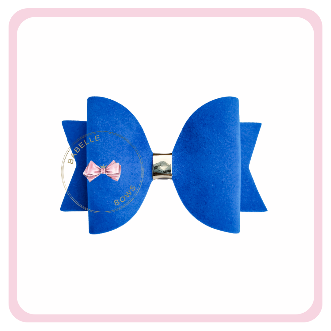 Suede Hair Bows