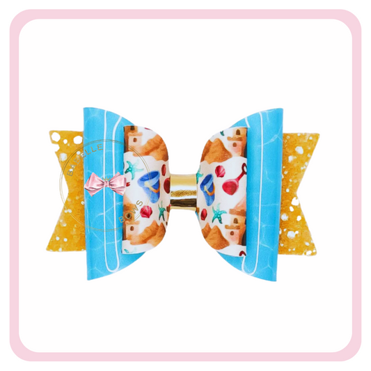 Gone to the Beach Summer Hair Bow