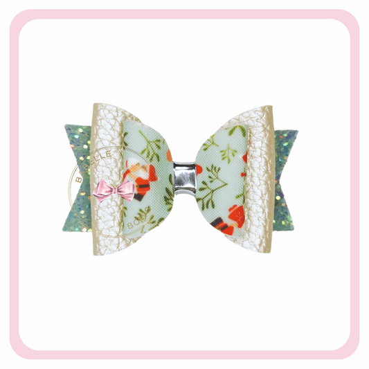 Mistletoe Kisses Hair Bow