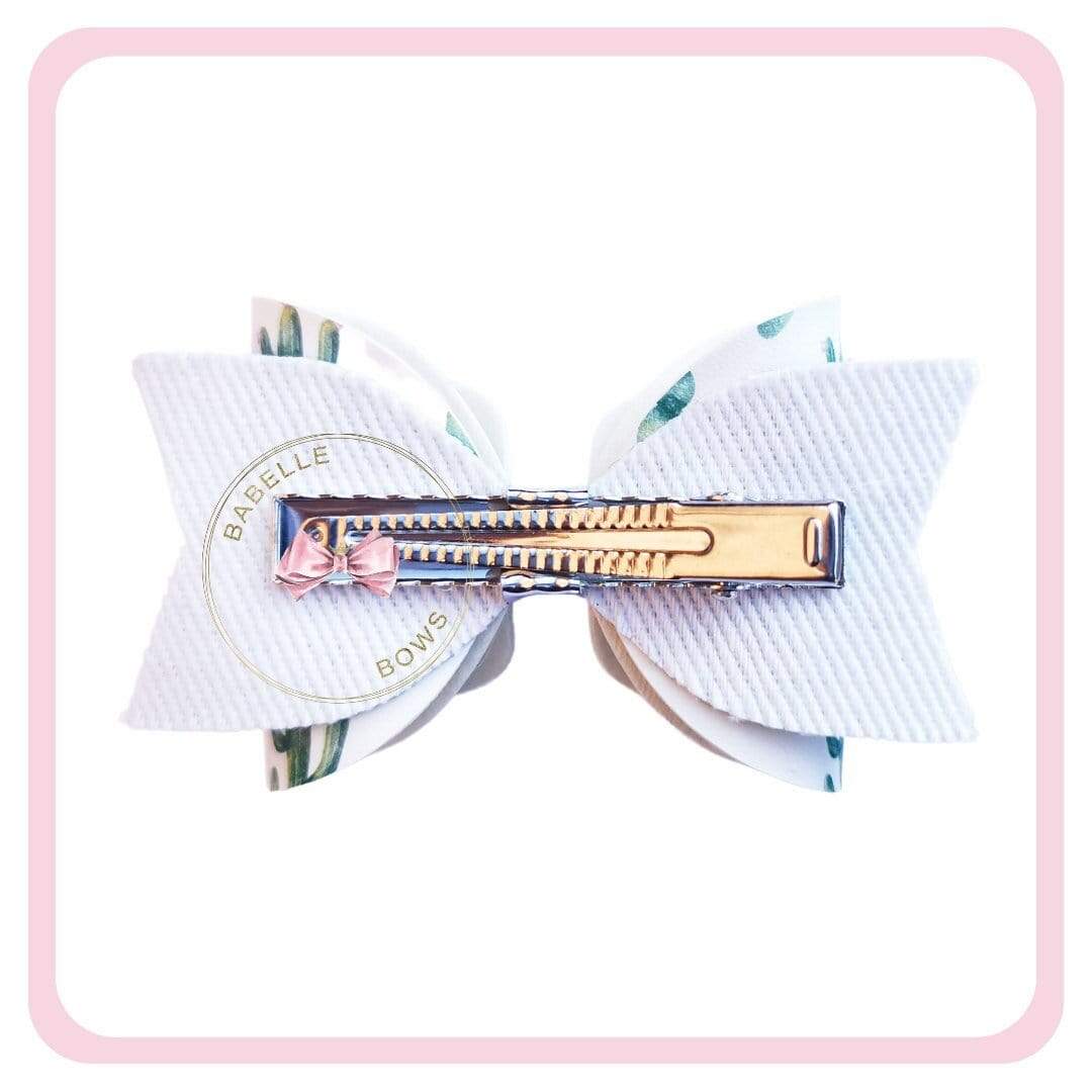 BaBelle Bows Hair Claws & Clips Cactus Hair Bow